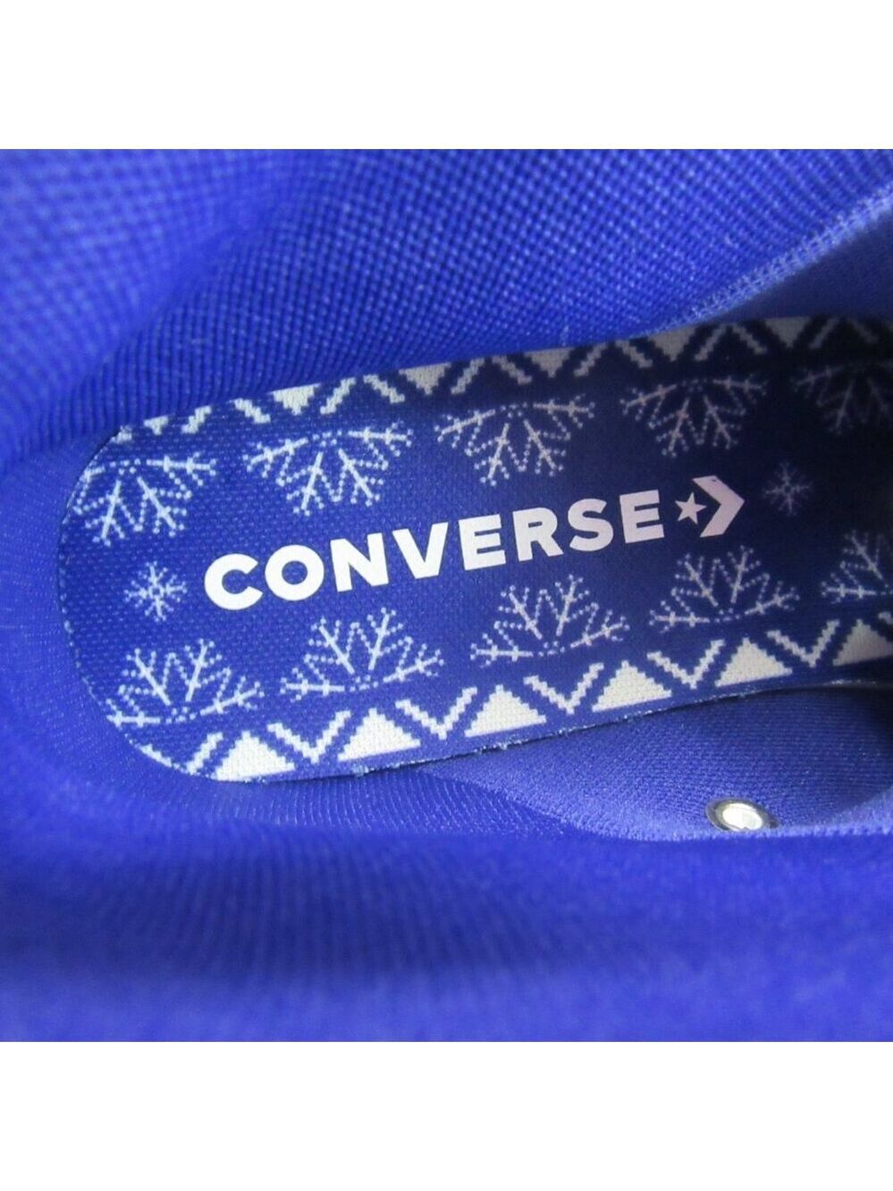 Converse Chuck Taylor All Star HI Winter Sweater Womens Size 7.5 NEW - Picture 12 of 15